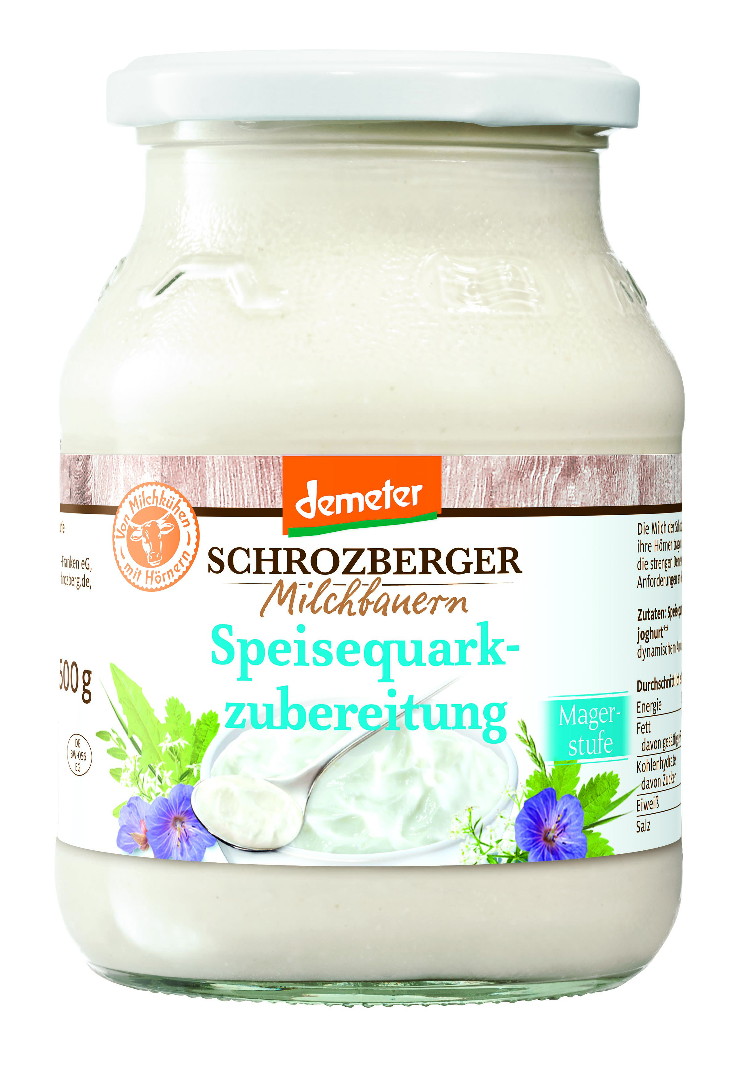 Speisequarkzubereitung Magerstufe 500g