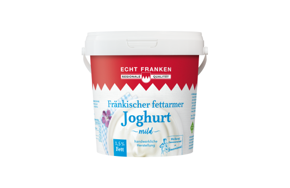 Fränkischer Joghurt fettarm 1,5%, 1kg