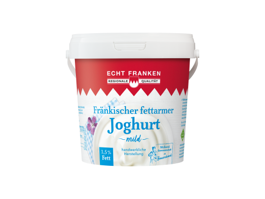 Fränkischer Joghurt fettarm 1,5%, 1kg